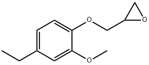 2-((4-Ethyl-2-methoxyphenoxy)methyl)oxirane Structure