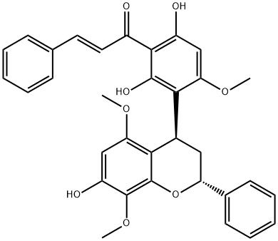 サルカンドロンB 化学構造式