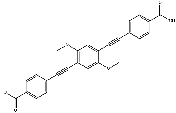 4,4’-[(2,5-dimethoxy-1,4-phenylene)di-2,1-ethynediyl]bis-Ben
