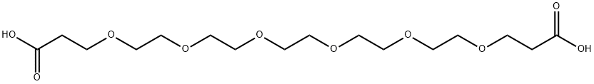 Bis-PEG6-acid Struktur