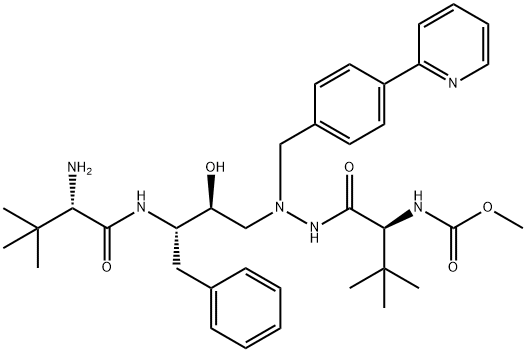 阿扎那韦杂质7 结构式