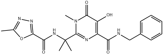 Raltegravir USP RC E Struktur