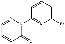 2-[Pyridazin-3(2H)-one]-6-bromopyridine, 1198154-92-5, 结构式