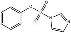 1H-Imidazole-1-sulfonic acid, phenyl ester Struktur