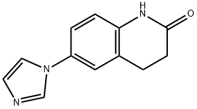 6-imidazol-1-yl-3,4-dihydro-1H-quinolin-2-one, 119924-94-6, 结构式