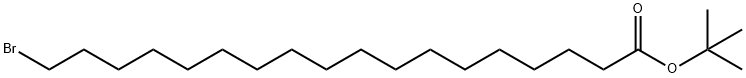 Octadecanoic acid, 18-bromo-, 1,1-dimethylethyl ester Struktur