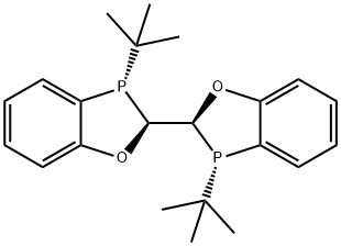 [(2S,2'S,3S,3'S)-3,3'-二叔丁基-2,2',3,3'-四氢-2,2'-双-1,3-苯并氧磷杂环戊二烯],1202033-17-7,结构式