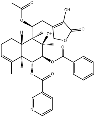 SCUTEBATA B 结构式