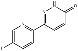 3-Hydroxy-6-(5-fluoropyridyl-2-yl)pyridazine, 1215071-64-9, 结构式