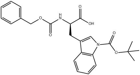 Cbz-D-Trp(Boc)-OH 结构式