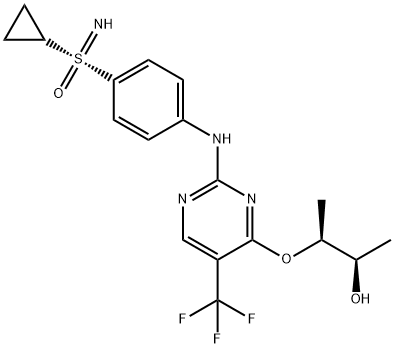 ロニシクリブ 化学構造式