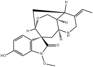 11-ヒドロキシランキニジン 化学構造式