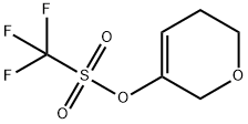 Trifluoro-methanesulfonic Acid 5,6-Dihydro-2h-pyran-3-yl Ester Structure