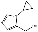 (1-cyclopropyl-1H-imidazol-5-yl)methanol(SALTDATA: HCl) Struktur