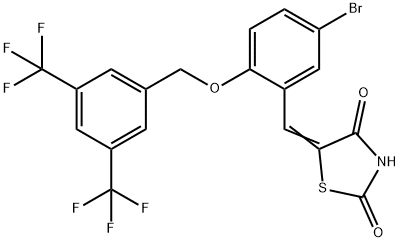 PTP Inhibitor XVIII - CAS 1229246-07-4 - Calbiochem Struktur