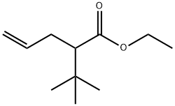 Ethyl 2-tert-Butylpent-4-enoate,122936-14-5,结构式