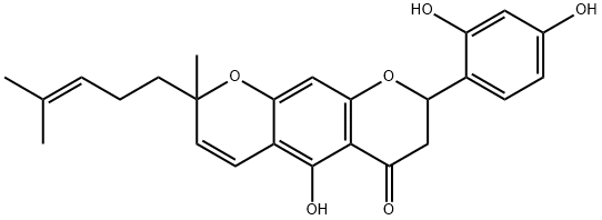 桑酮醇 C, 123702-94-3, 结构式