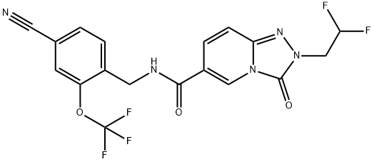 Soluble epoxide hydrolase inhibitor 化学構造式