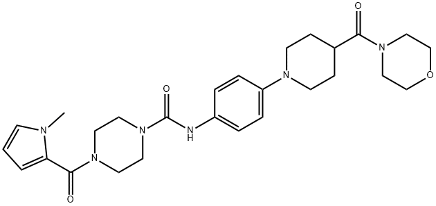 Pizuglanstat Structure