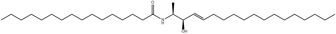 N-palMitoyl-1-deoxysphingosine (M18:1/16:0) Struktur