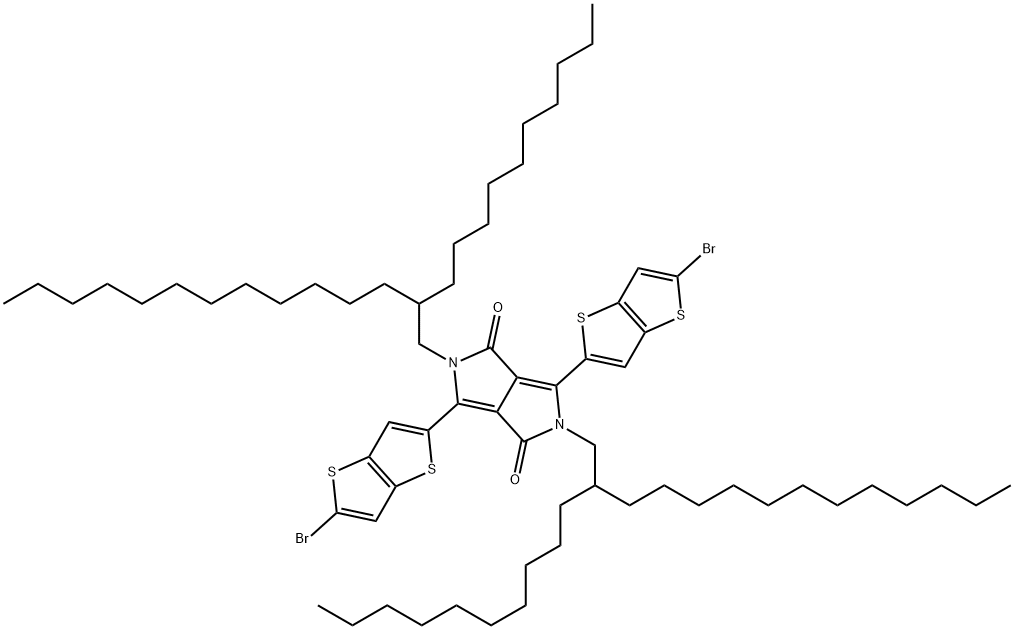 DPP99|癸基十四烷基-吡咯并吡咯二酮-并二噻吩-双溴