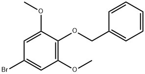 Benzene, 5-bromo-1,3-dimethoxy-2-(phenylmethoxy)-,125106-77-6,结构式
