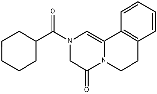 2-(cyclohexylcarbonyl)-2,3,6,7-tetrahydro-4H-pyrazino [2,1-alpha]isoquinolin-4-one Structure