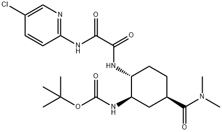 Edoxaban Impurity 28 (1R,2R,4R) 化学構造式