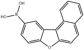 Benzo[d]naphtho[2,1-b]furan-10-ylboronic acid 化学構造式