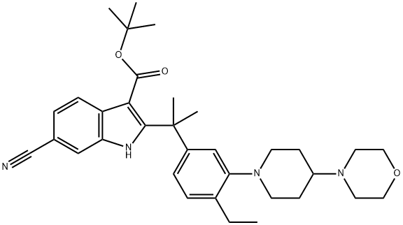 Alectinib intermediate Struktur
