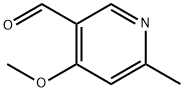 3-Pyridinecarboxaldehyde, 4-methoxy-6-methyl- Struktur