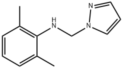 1H-Pyrazole-1-methanamine, N-(2,6-dimethylphenyl)- Structure