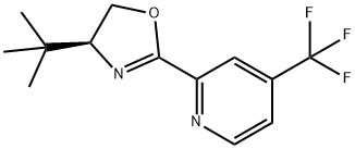 (S)-5-CF3-pyrox-tBu Structure