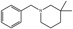 Piperidine, 3,3-dimethyl-1-(phenylmethyl)- Structure