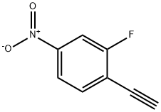 Benzene, 1-ethynyl-2-fluoro-4-nitro- Struktur