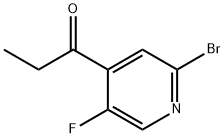 1260791-26-1 1-Propanone, 1-(2-bromo-5-fluoro-4-pyridinyl)-
