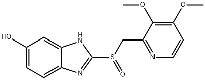 DesdifluoroMethoxy Hydroxy Pantoprazole Struktur