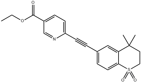 Tazarotene Sulfone Structure