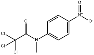Acetamide, 2,2,2-trichloro-N-methyl-N-(4-nitrophenyl)- Structure