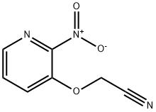 Acetonitrile, 2-[(2-nitro-3-pyridinyl)oxy]- 化学構造式