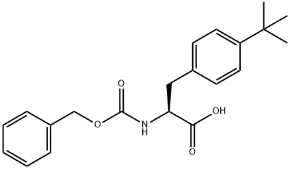 Z-L-Phe(4-tBu)-OH Struktur