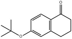 6-(tert-butoxy)-3,4-dihydronaphthalen-1(2H)-one, 1273651-64-1, 结构式