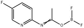 2-Pyridinamine, N-[1-[(difluoroboryl)oxy]ethylidene]-5-fluoro- (9CI) Structure