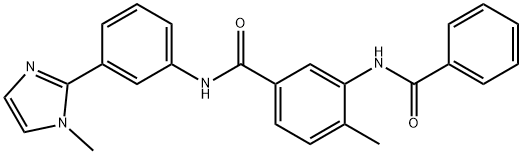 RIPK2 inhibitor 1 化学構造式