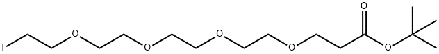 I-PEG4-t-Butyl ester Structure