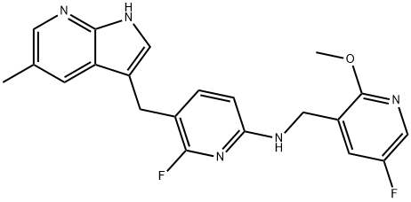 PLX5622 化学構造式