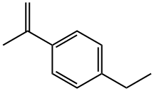 Benzene, 1-ethyl-4-(1-methylethenyl)- Struktur