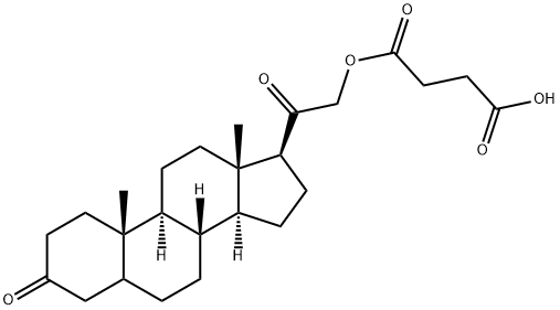 hydroxydione-21-succinate Structure