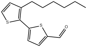 3-hexyl-2,2-bithiophene-5-carbaldehyde