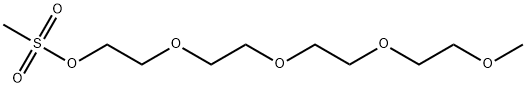 m-PEG5-Ms 结构式